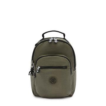 Kipling Seoul Small Klassiska Tablet Ryggsäck Gröna | SE 1356ZU